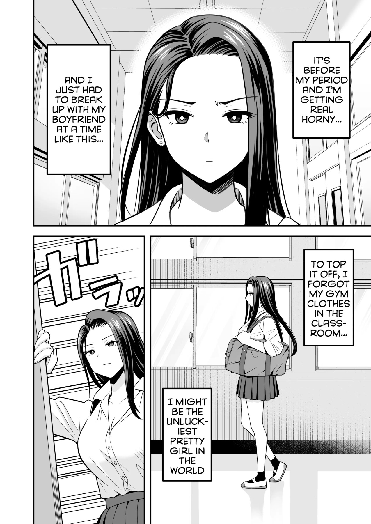 Hentai Manga Comic-When a Gyaru Who Just Wants to Have Sex Meets a Hung Otaku-Read-3